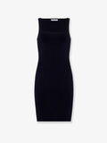 Silk and viscose blend dress