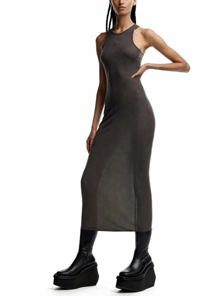 SILK BLEND MIDI DRESS 2