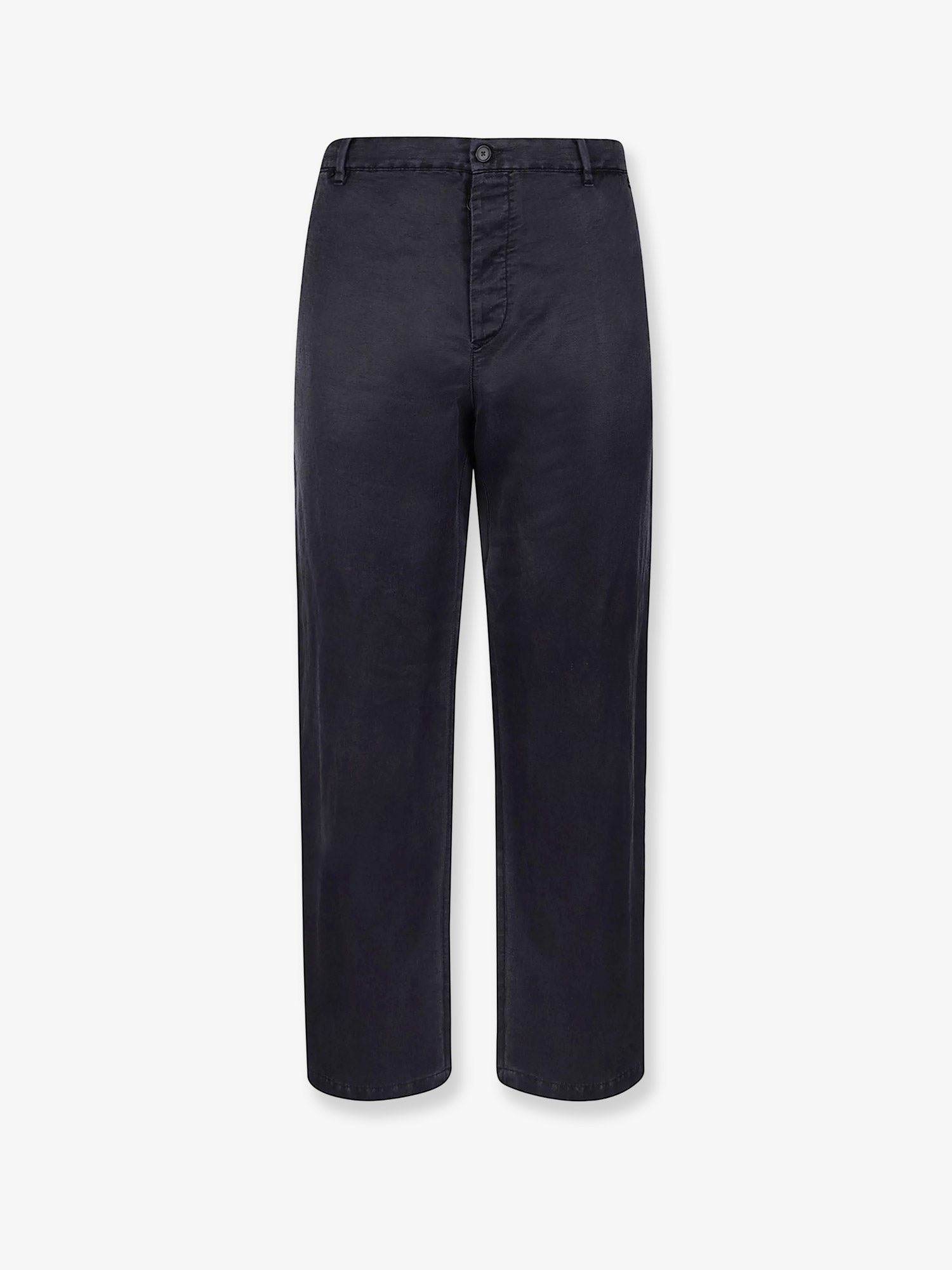Silk blend trousers