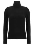 Silk blend turtleneck sweater