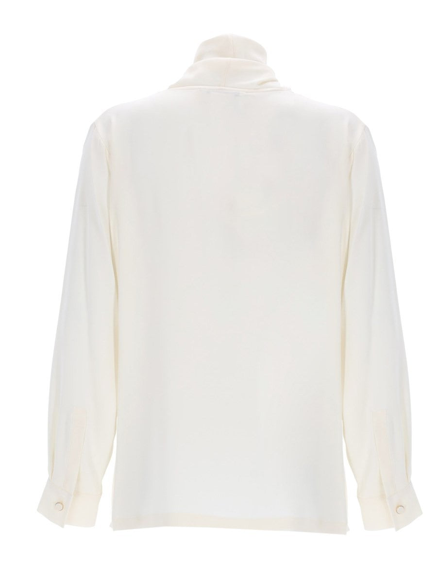 SILK CHARMEUSE BLOUSE 3