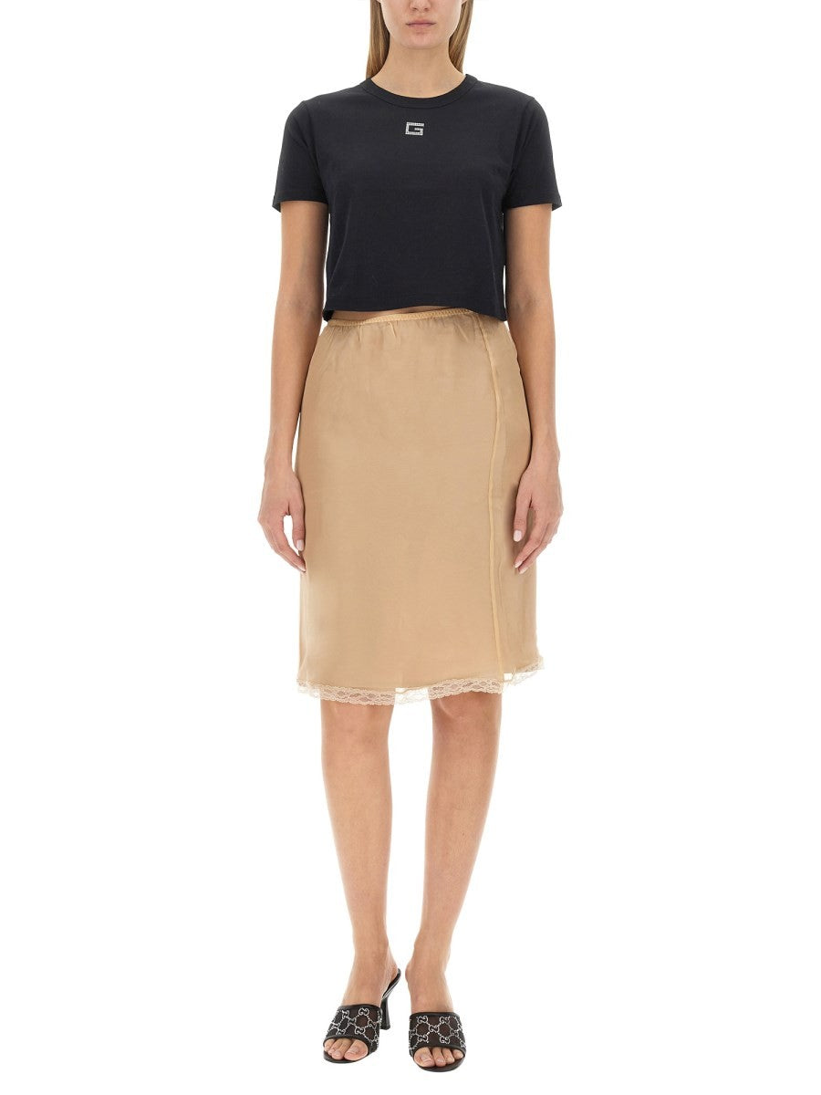 SILK CHIFFON SKIRT 2