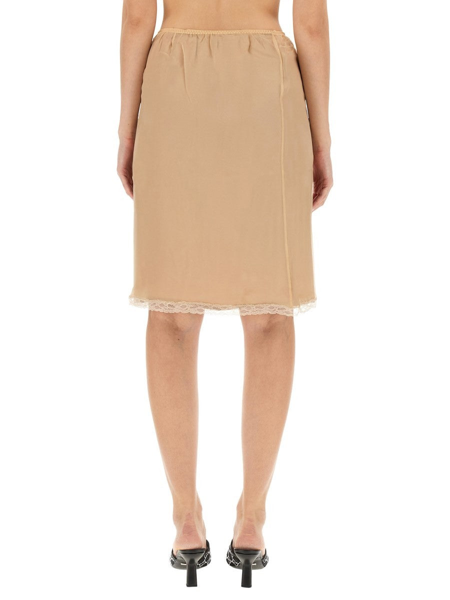 SILK CHIFFON SKIRT 3