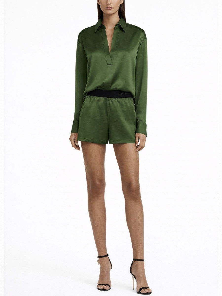 SILK PAJAMA SHORTS 2