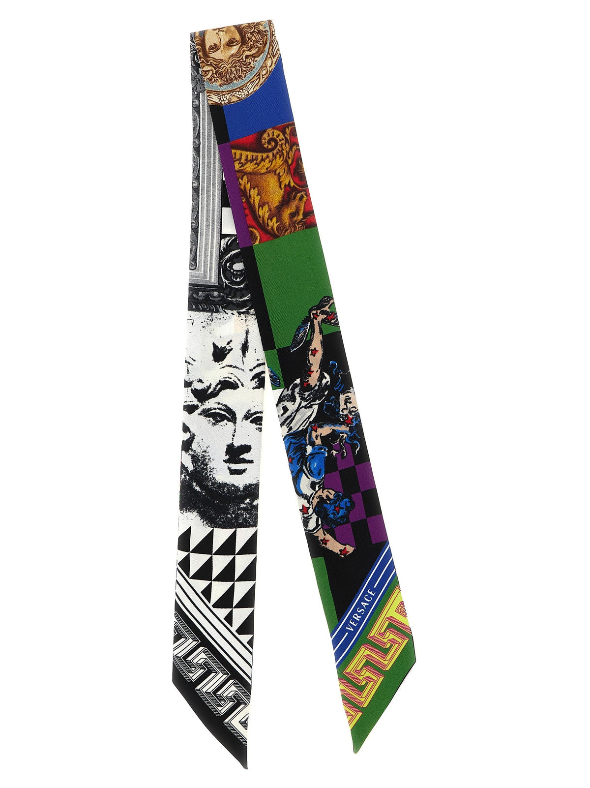 Silk scarf bandeaux 2