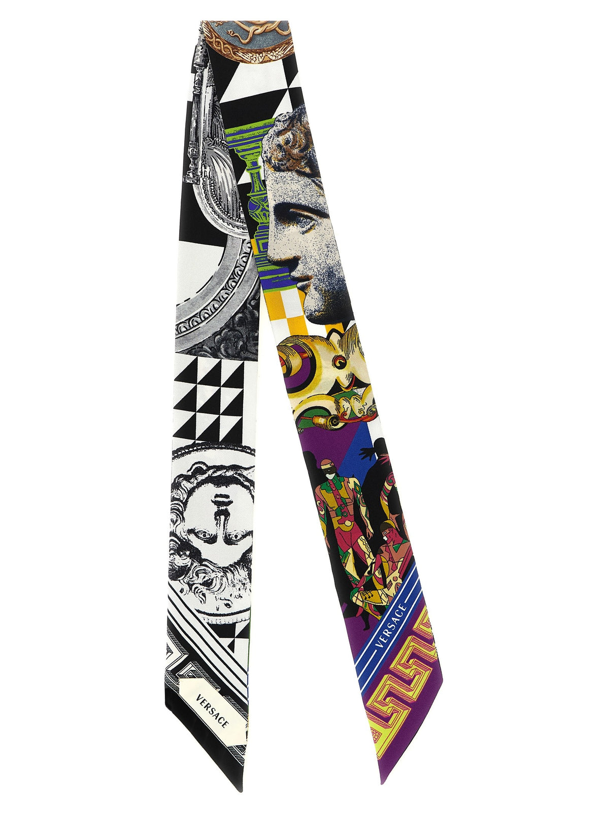 Silk scarf bandeaux