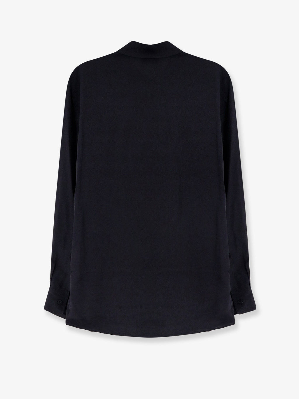 Silk shirt with frontal print 2