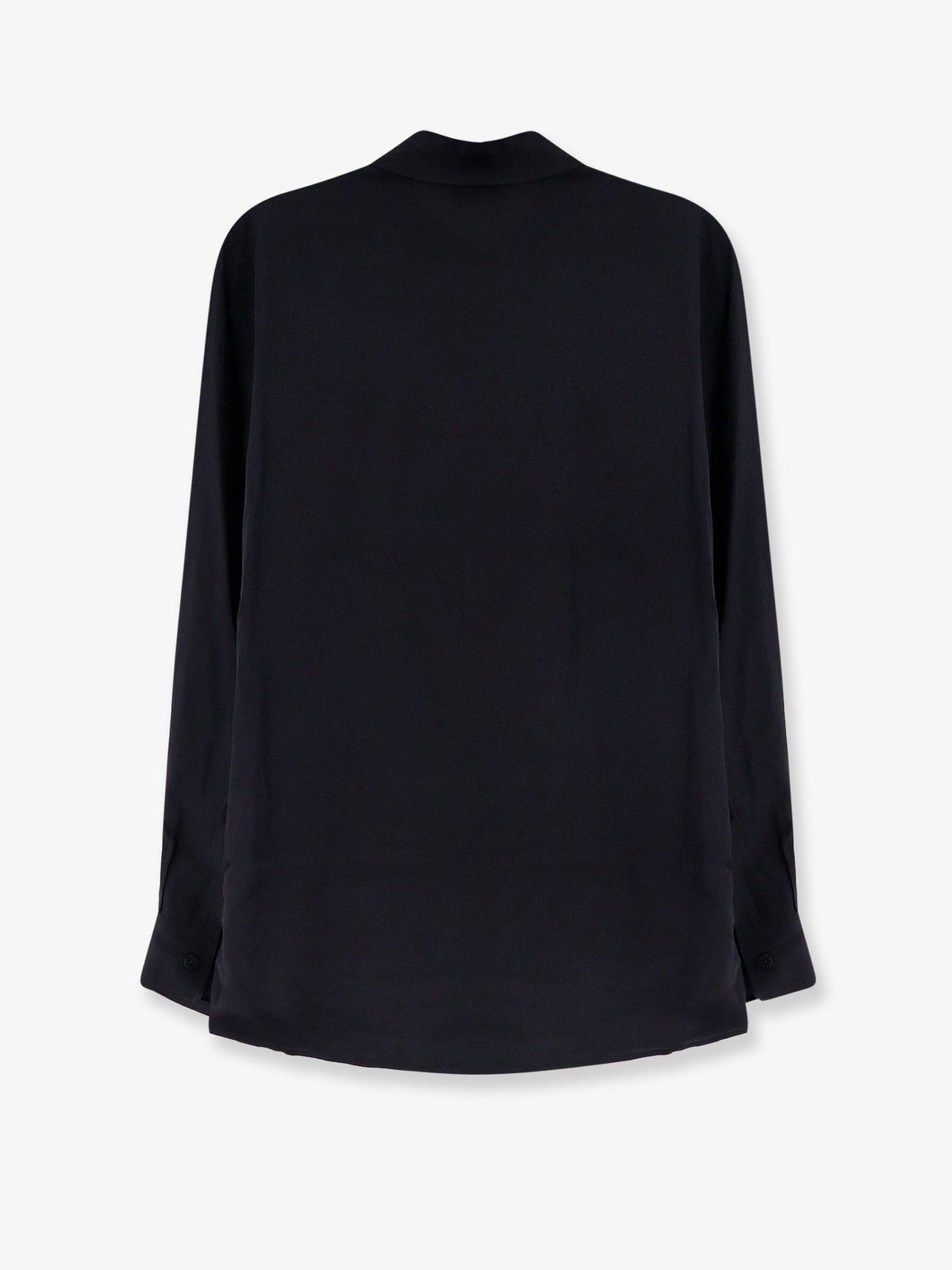 Silk shirt with frontal print 2