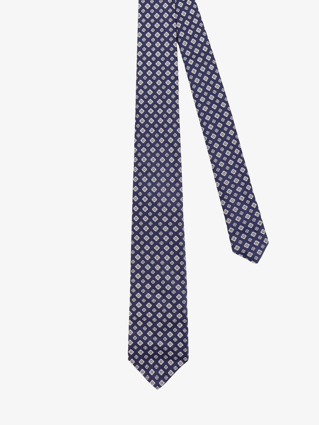 Silk tie with micro-pattern 2