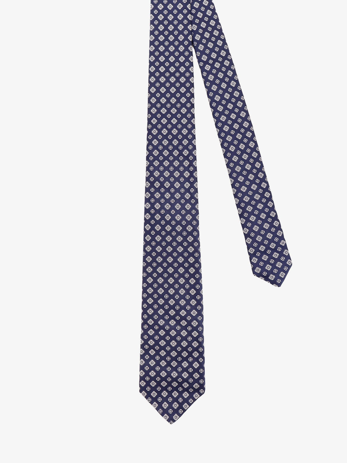 Silk tie with micro-pattern 2