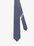 Silk tie with Owl print 2