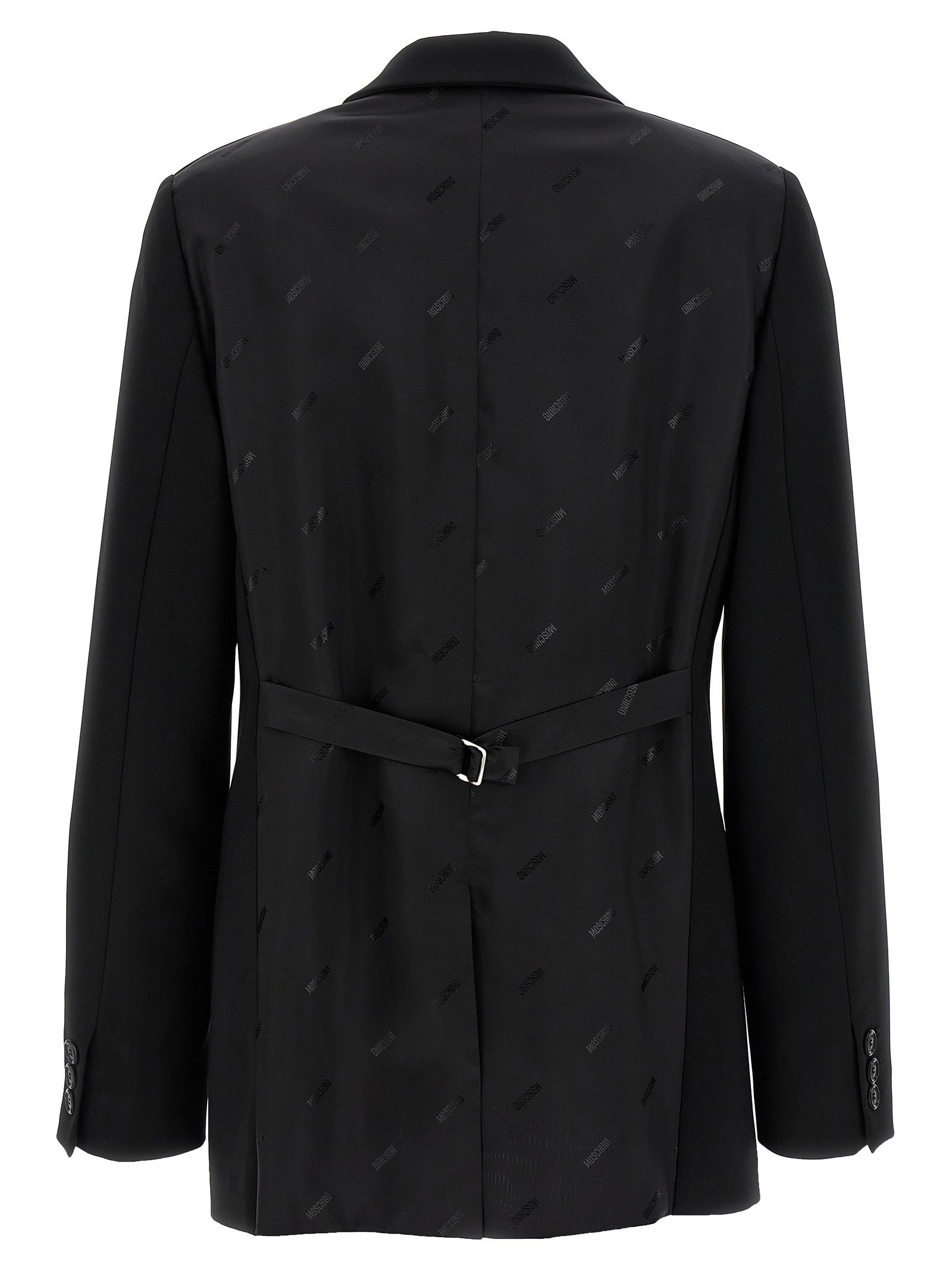 Single-breasted martingale blazer 2
