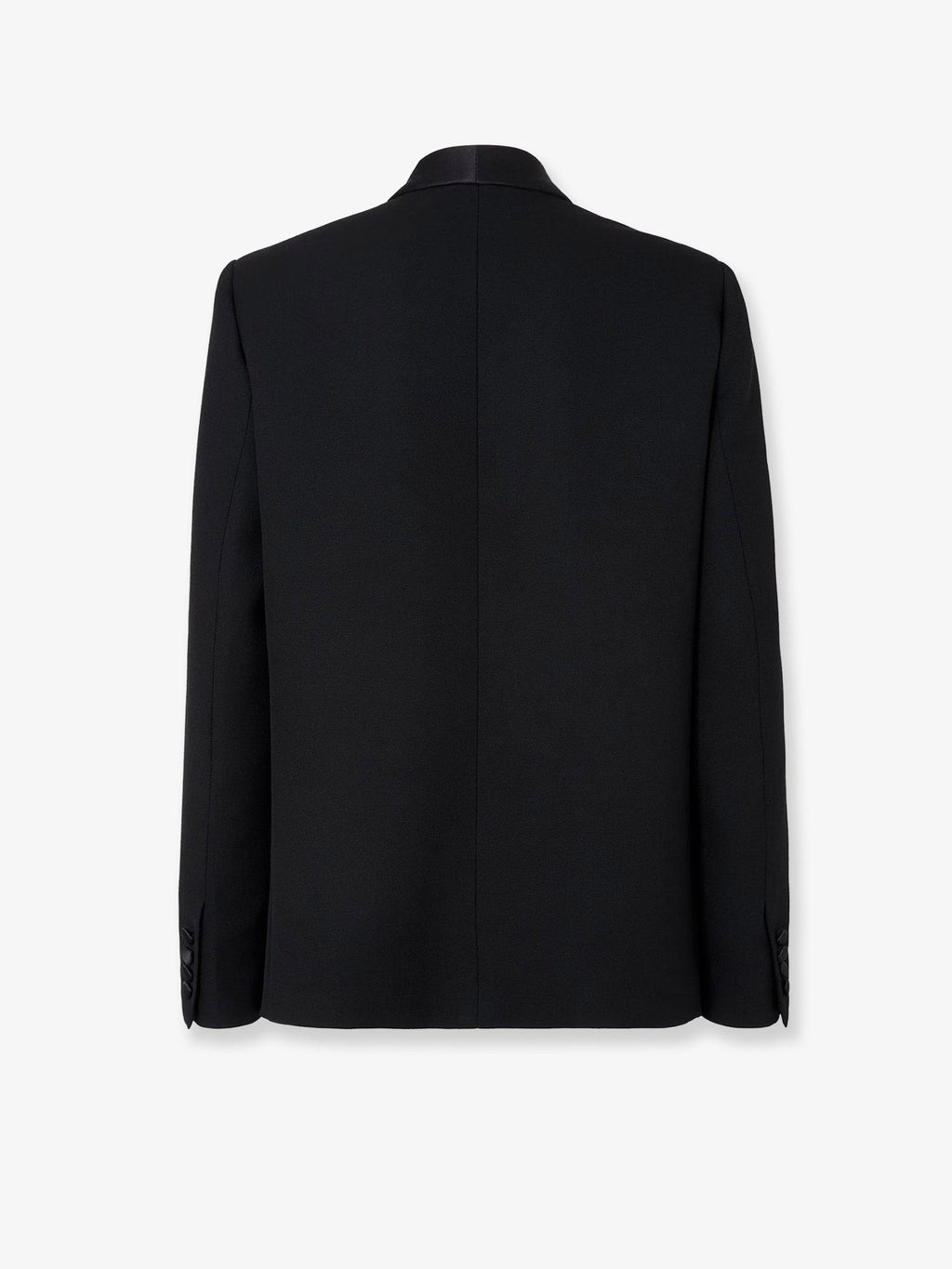 Single-breasted virginn wool blazer 2