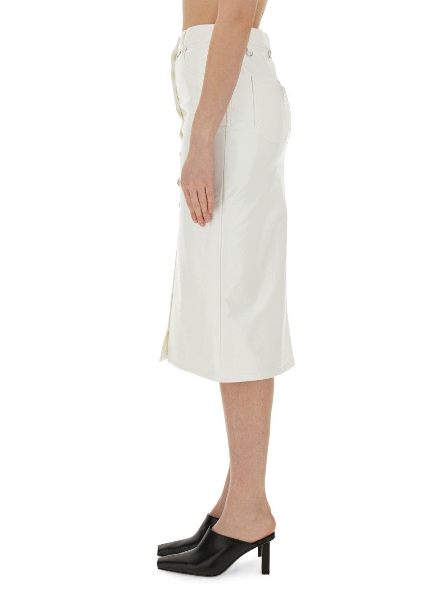 SKIRT WITH BUTTONS 4