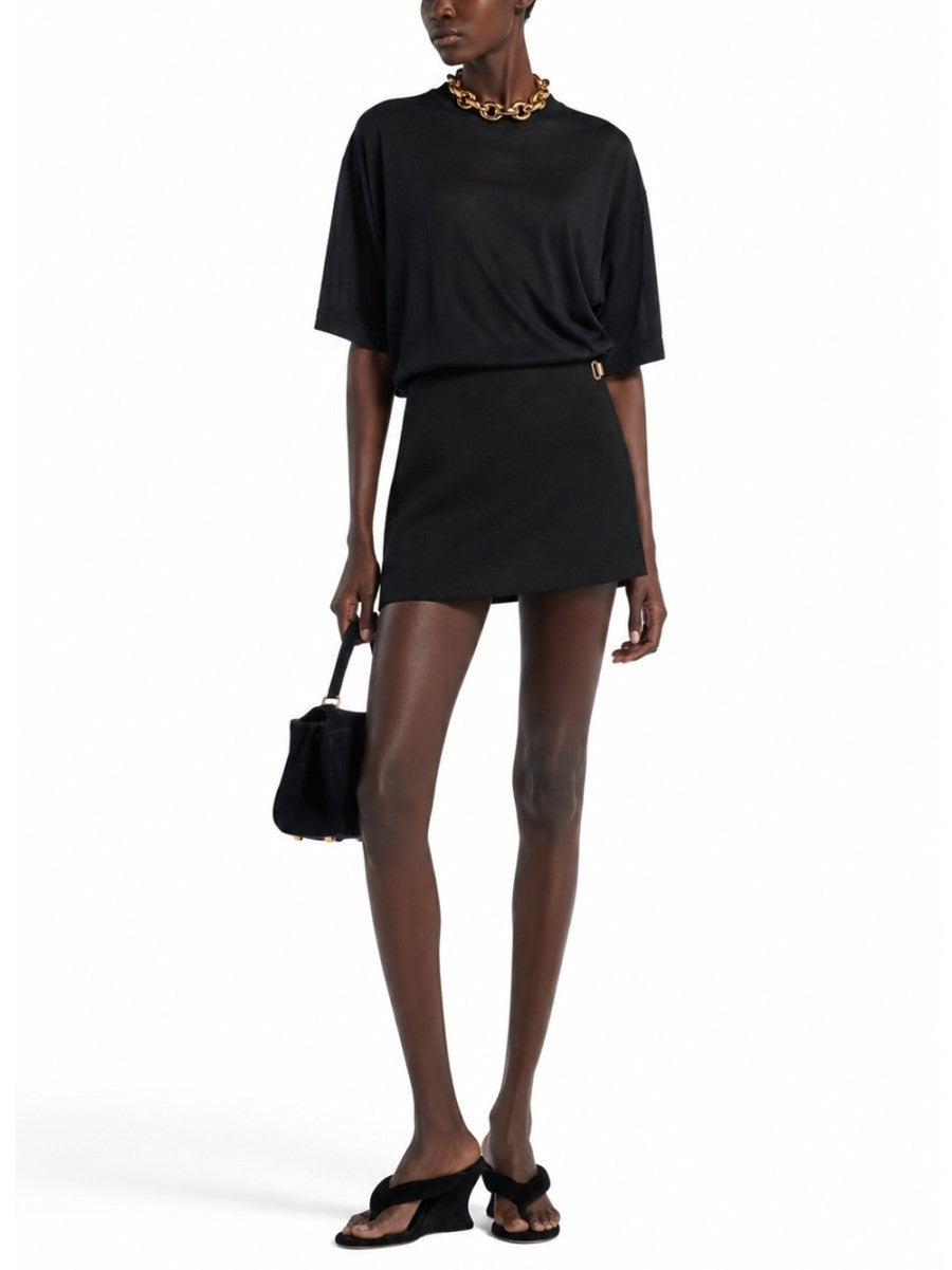 SKORT IN TWILL DI LANA 2