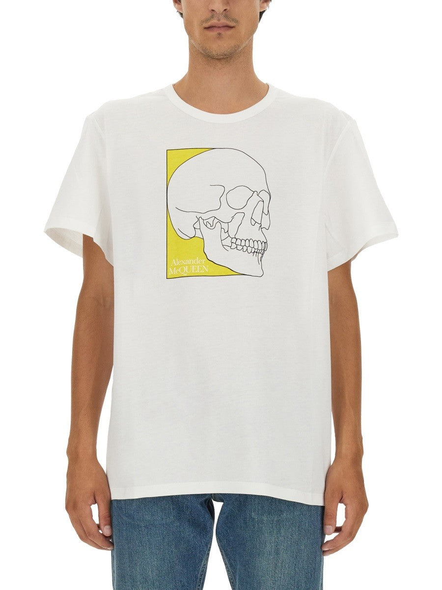 SKULL PRINT T-SHIRT