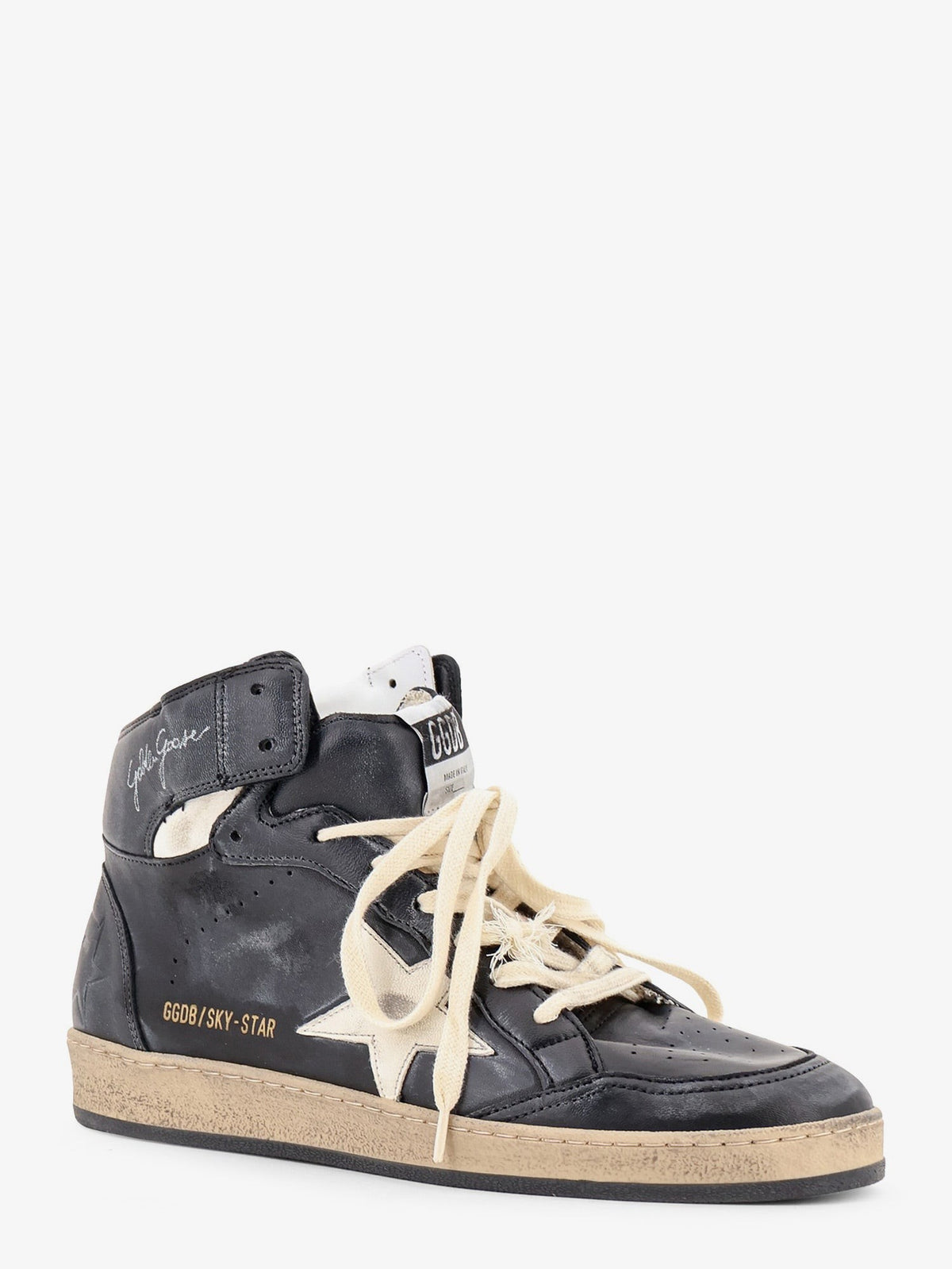 Sky Star sneakers in leather with a used effect 2