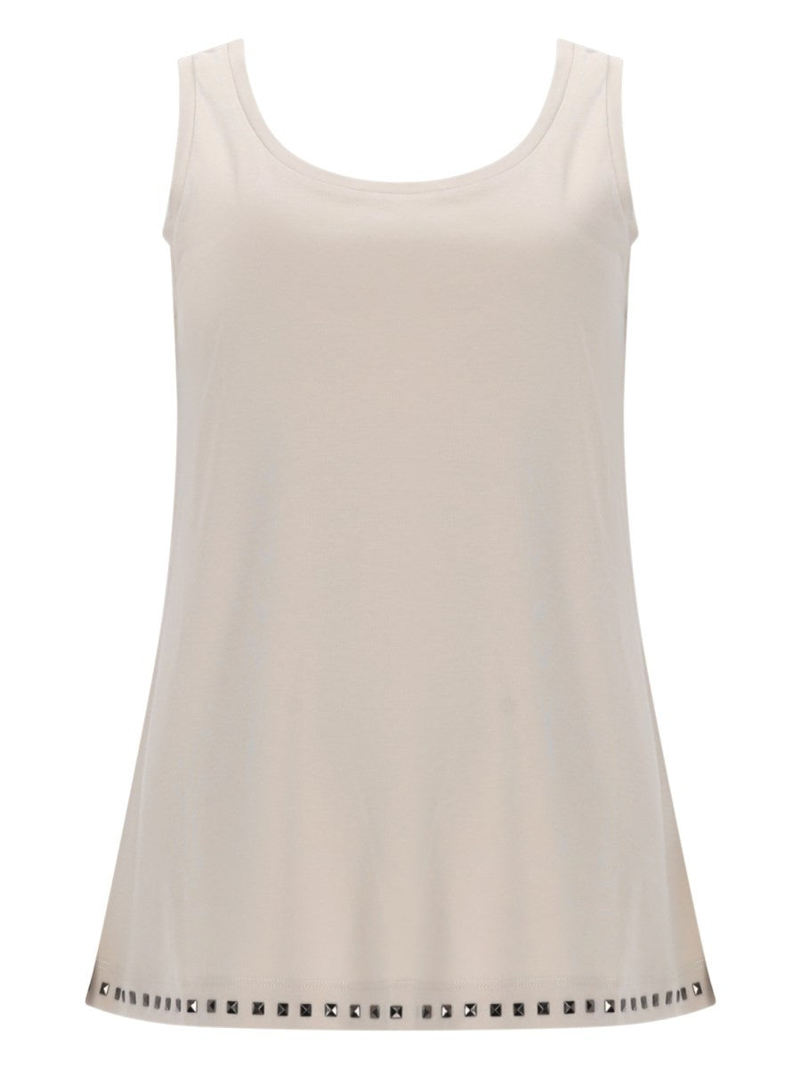 SLEEVELESS COTTON TOP