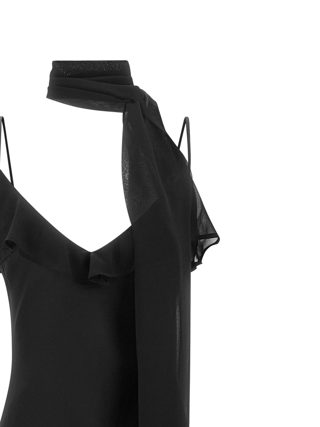 Slip dress with scarf 3