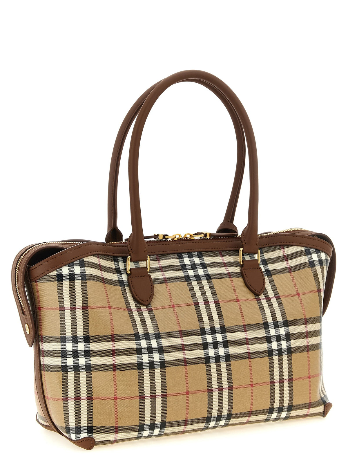 Small Check shopping bag 2