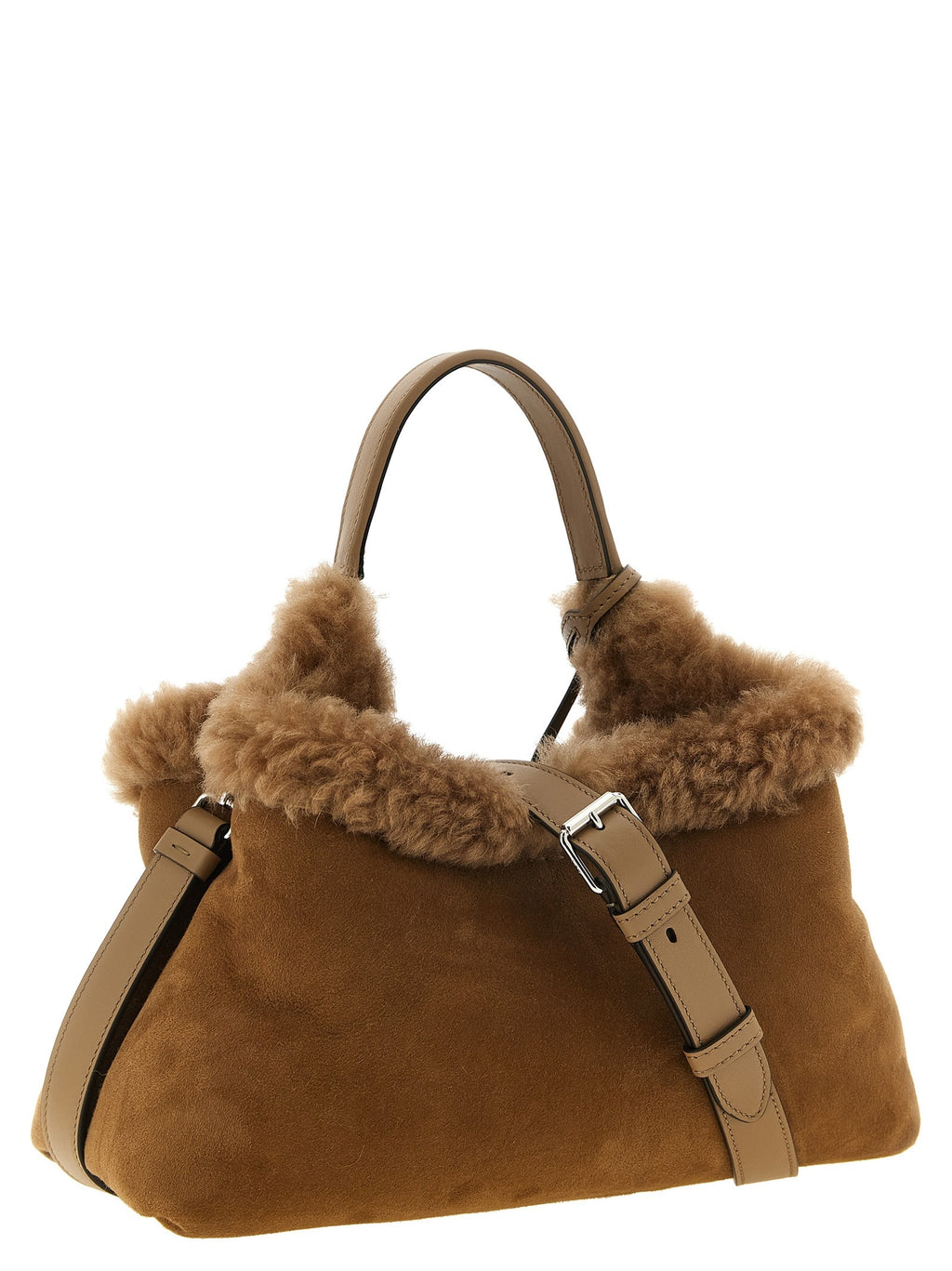 Small leather bucket bag 2