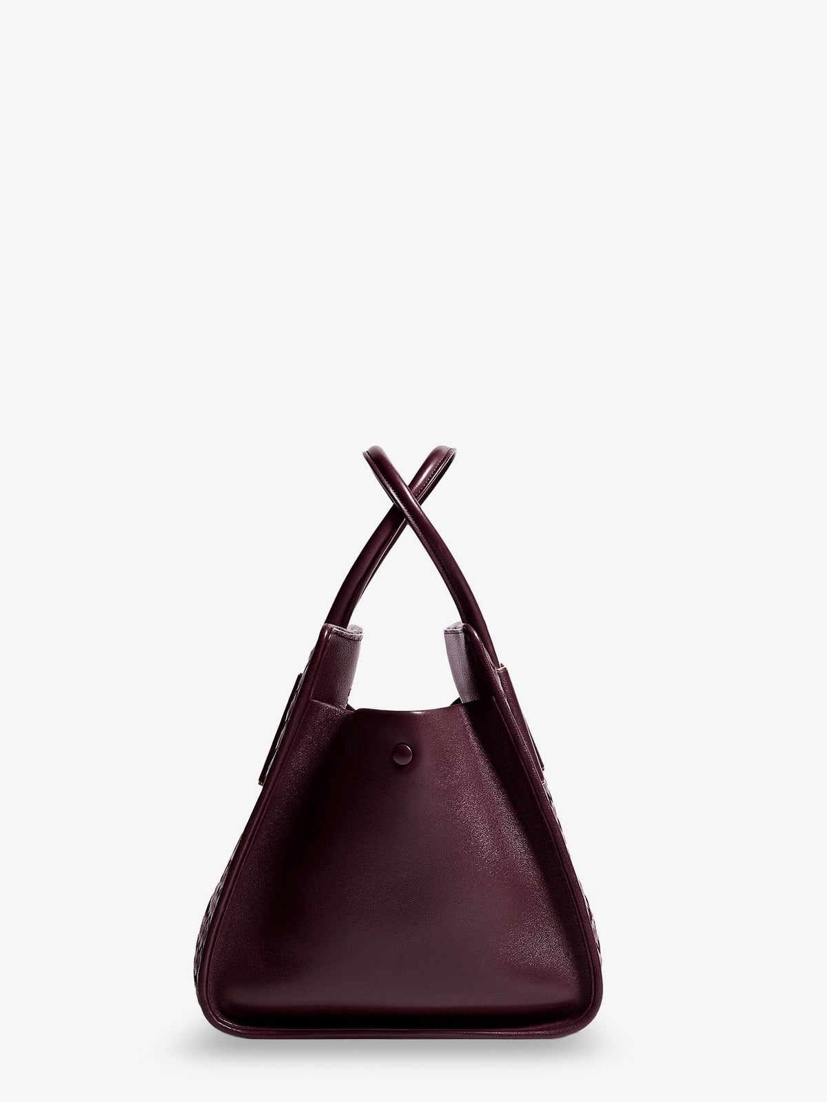 Small leather tote bag with Intrecciato motif 3