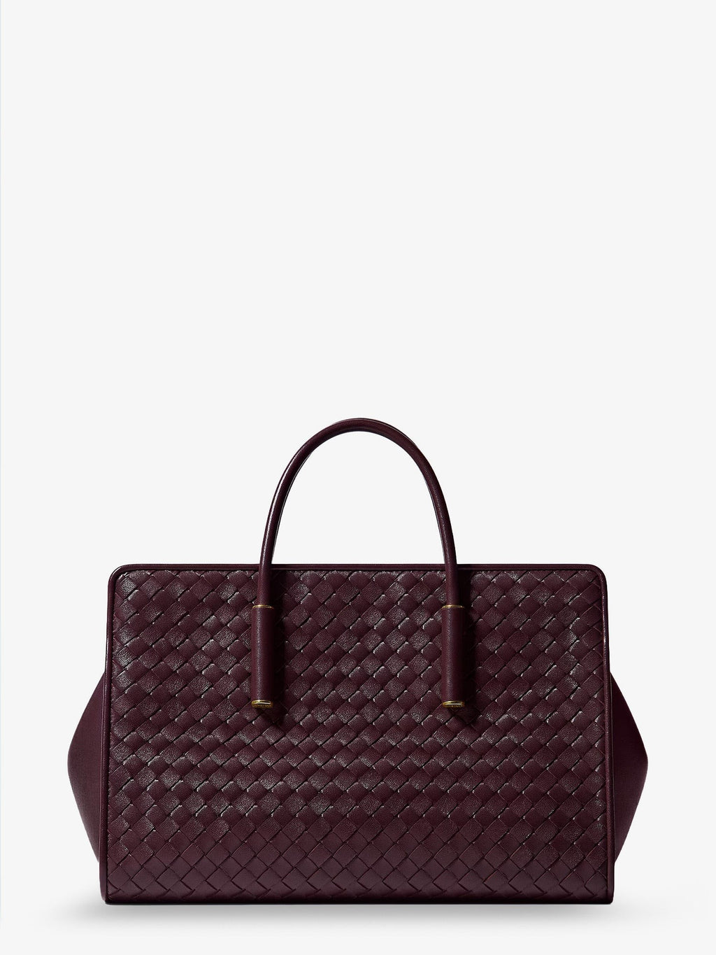 Small leather tote bag with Intrecciato motif 2