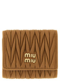 Small matelassé nappa wallet