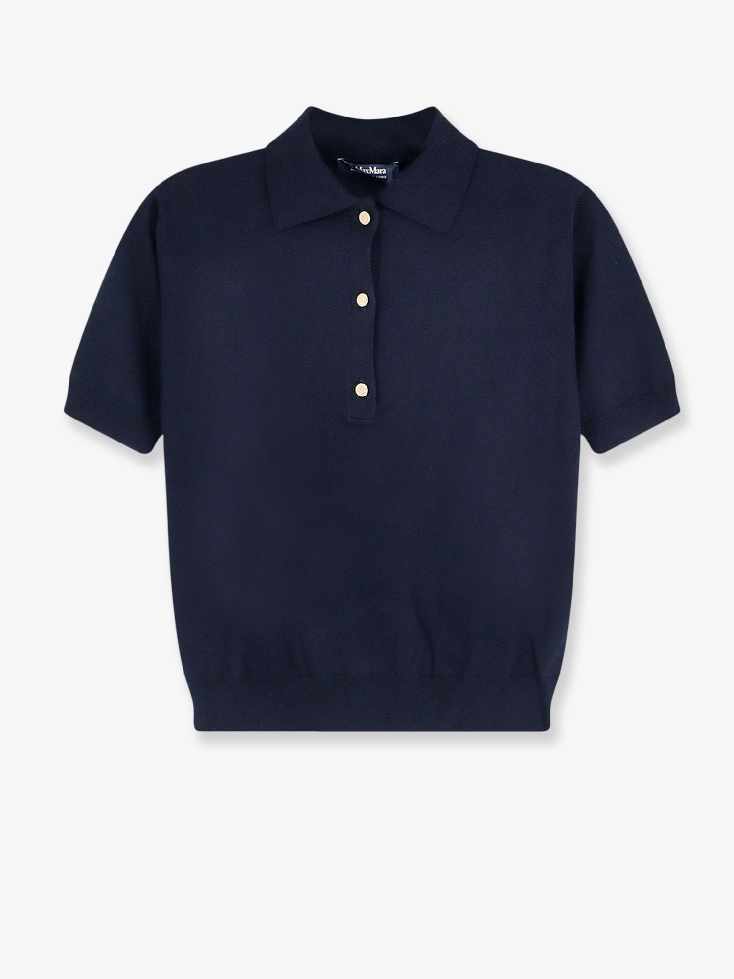 Smmpomposa cotton, silk and cashmere polo shirt