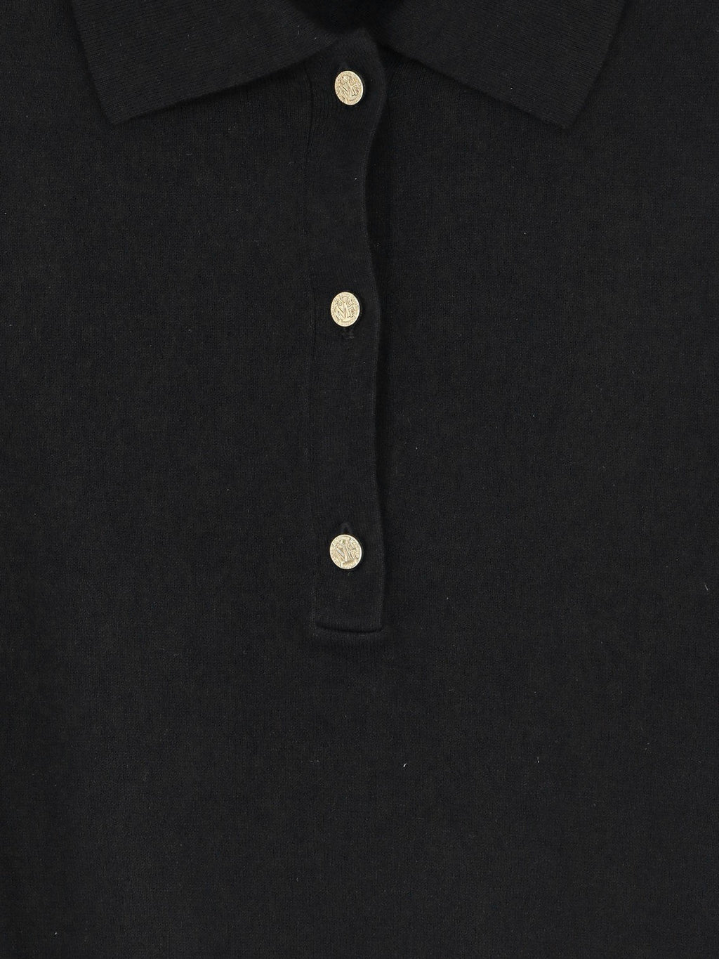 Smmpomposa cotton, silk, and cashmere polo shirt 3