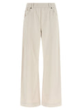 Smooth sweatshirt joggers