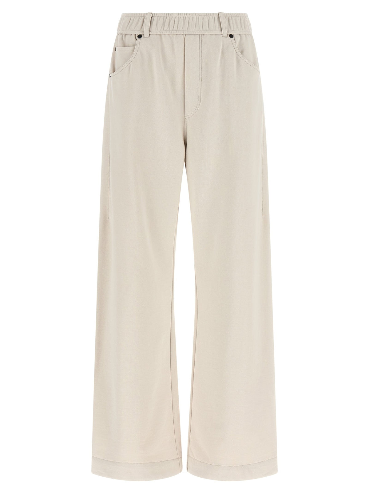 Smooth sweatshirt joggers