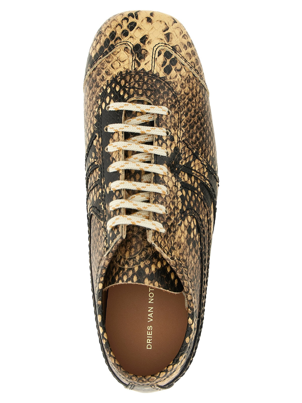 Snake print sneakers 5