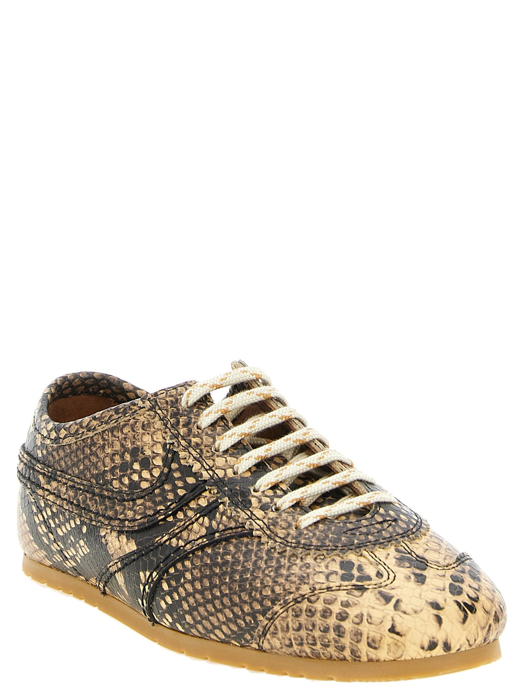 Snake print sneakers 3