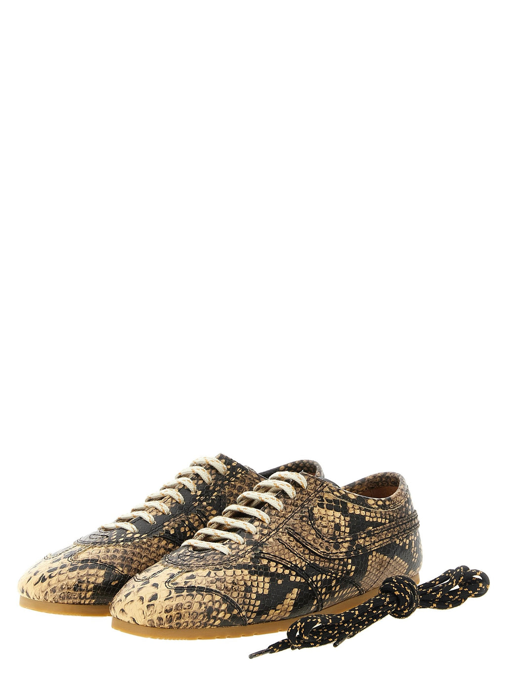 Snake print sneakers 2