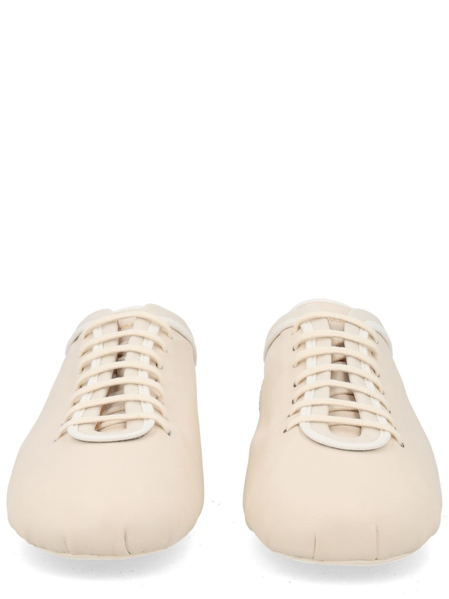 SNEAKER BALLERINA IN PELLE 3