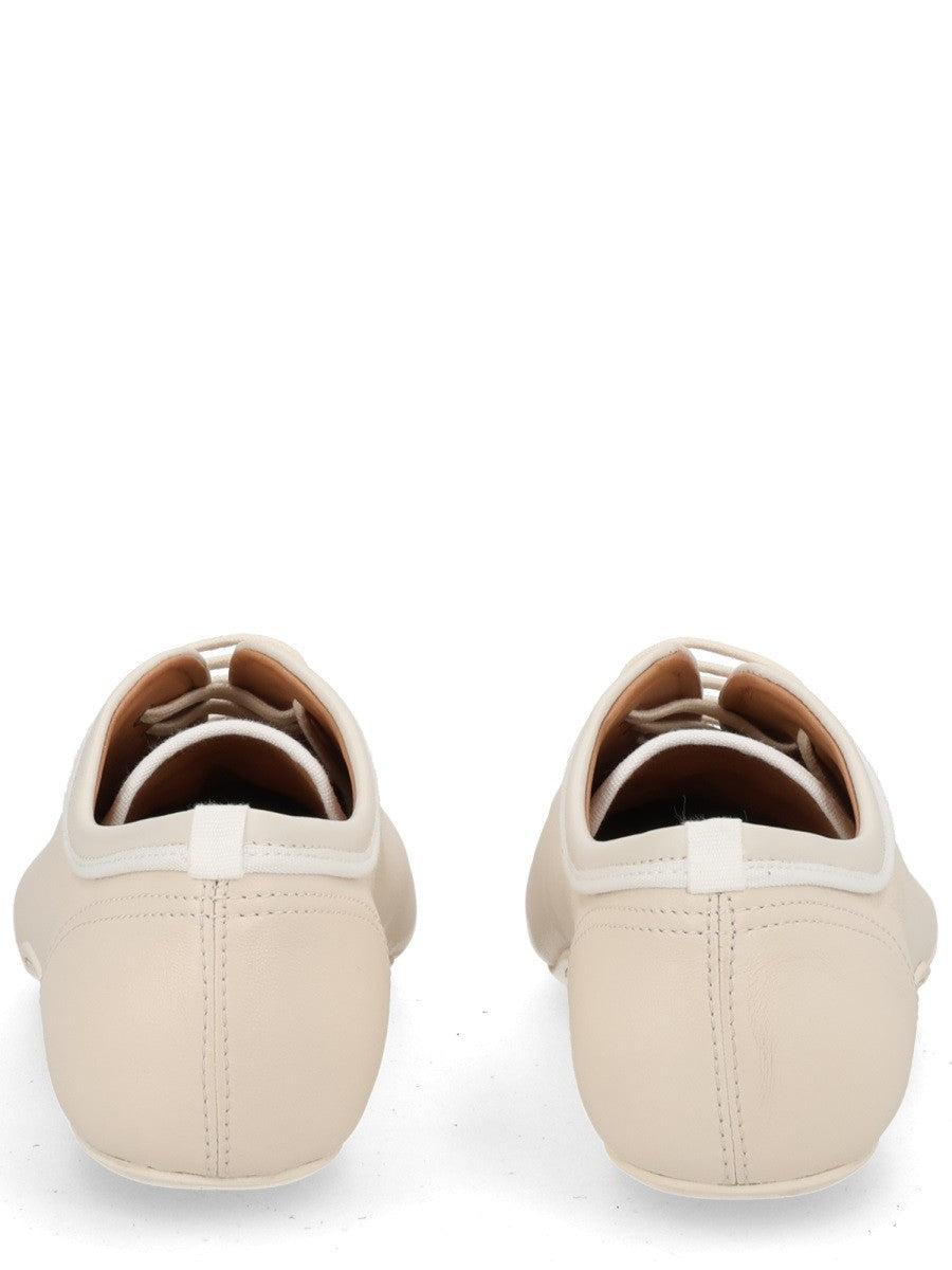 SNEAKER BALLERINA IN PELLE 4