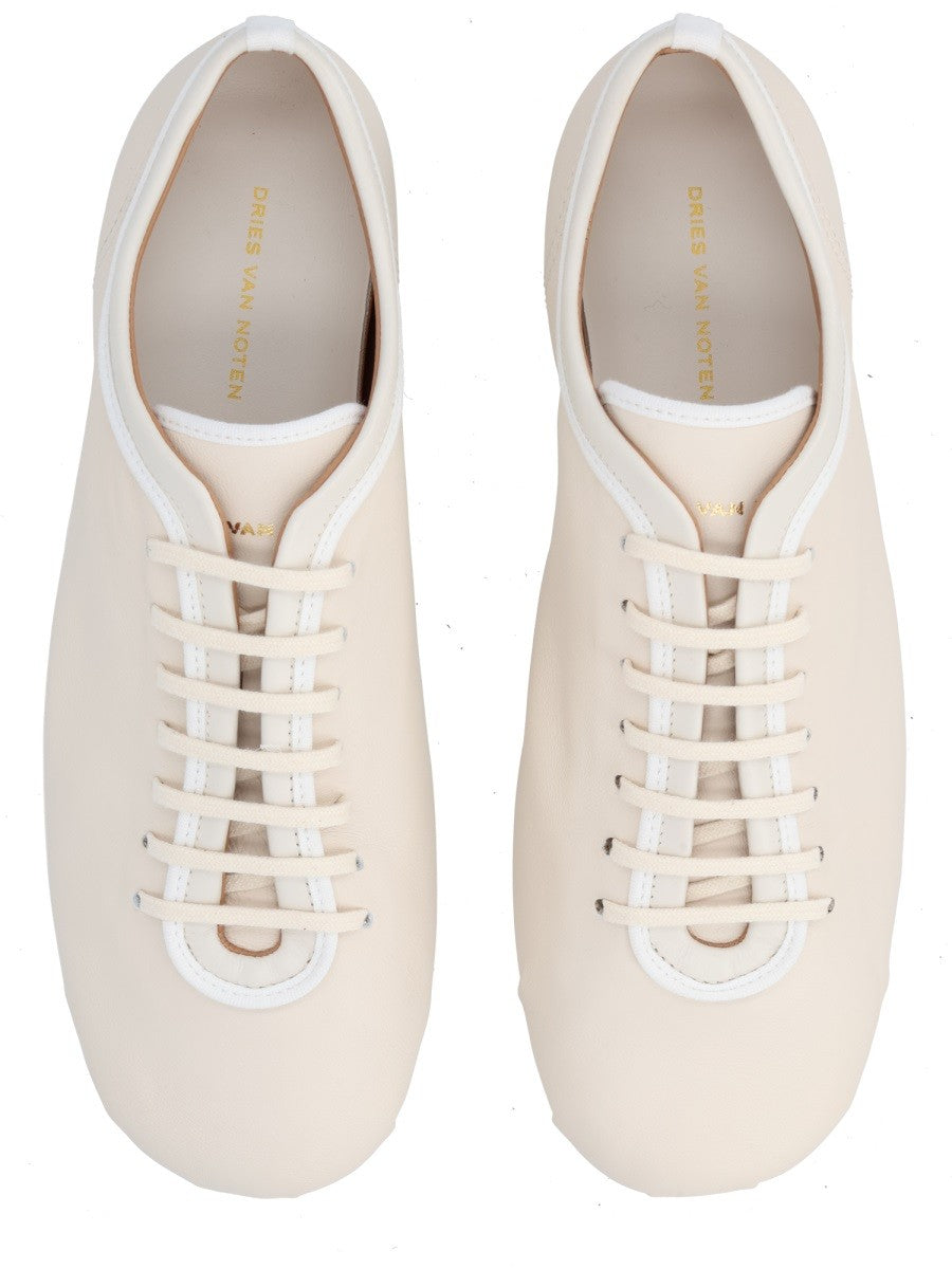 SNEAKER BALLERINA IN PELLE 5