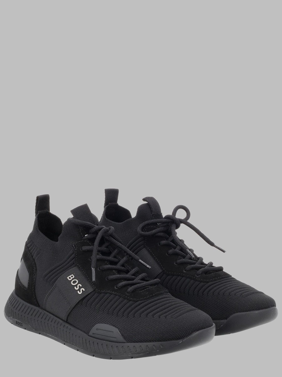 Sneaker "Titanium Runn" Con Logo 2