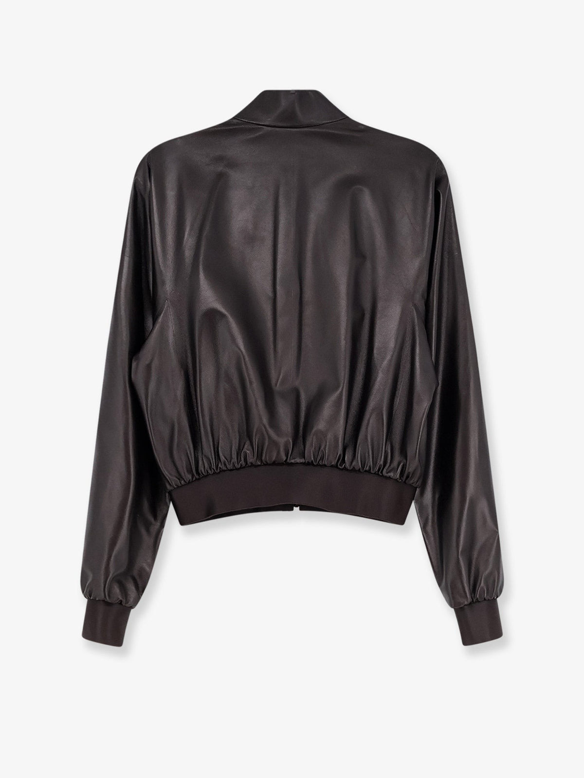 Soft nappa leather bomber jacket 2