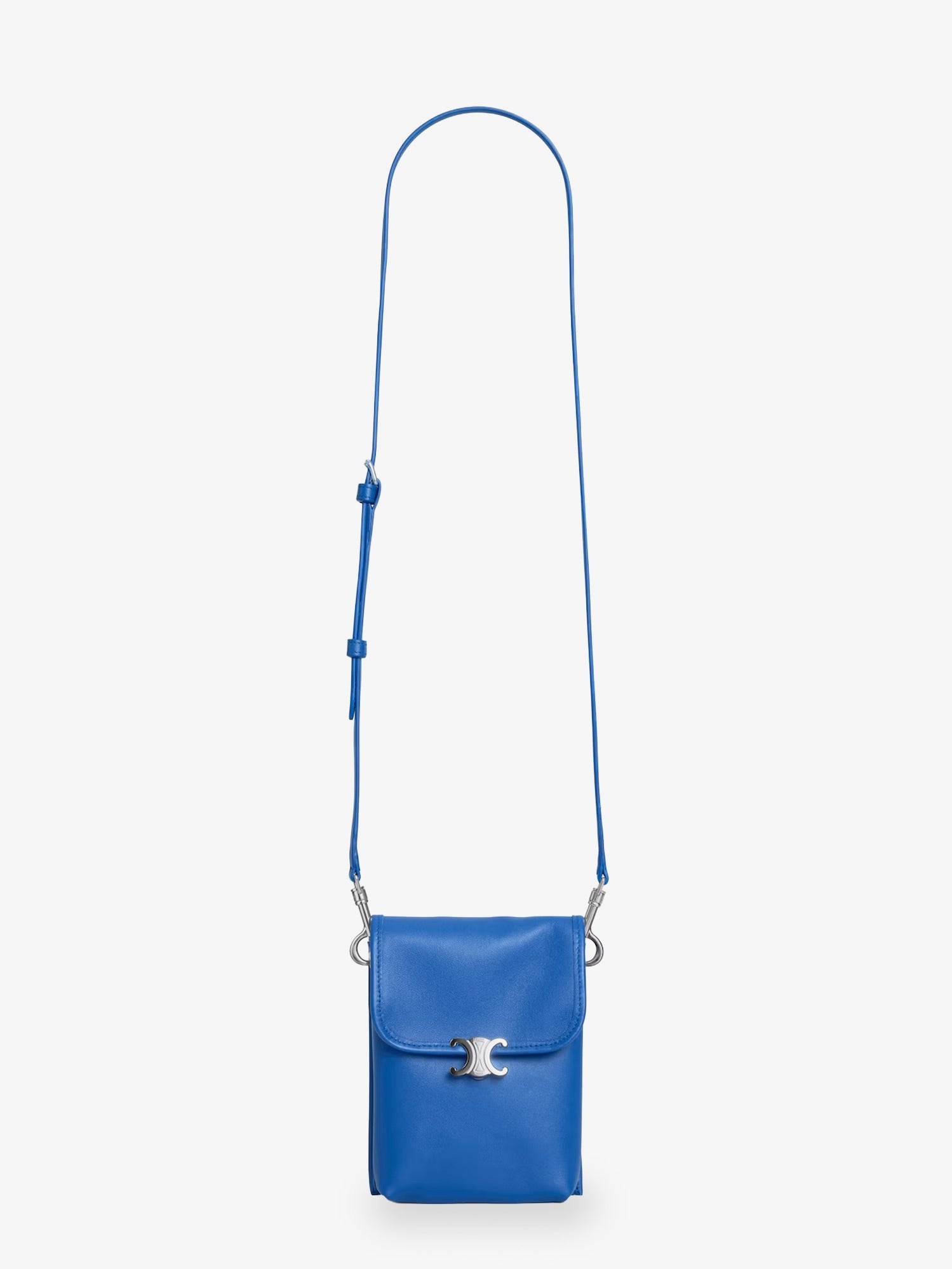 Soft Triomphe leather shoulder bag 3