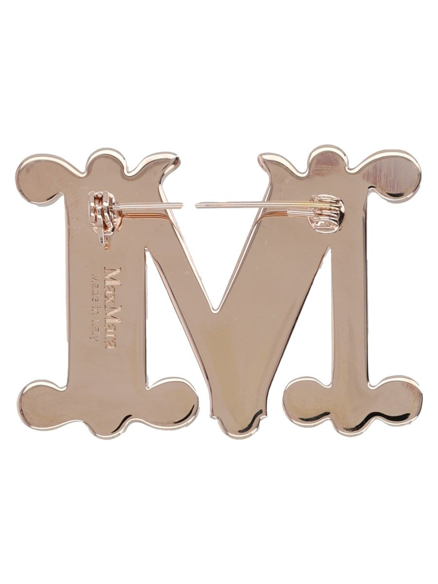 SPILLA MONOGRAM CON CRISTALLI 3