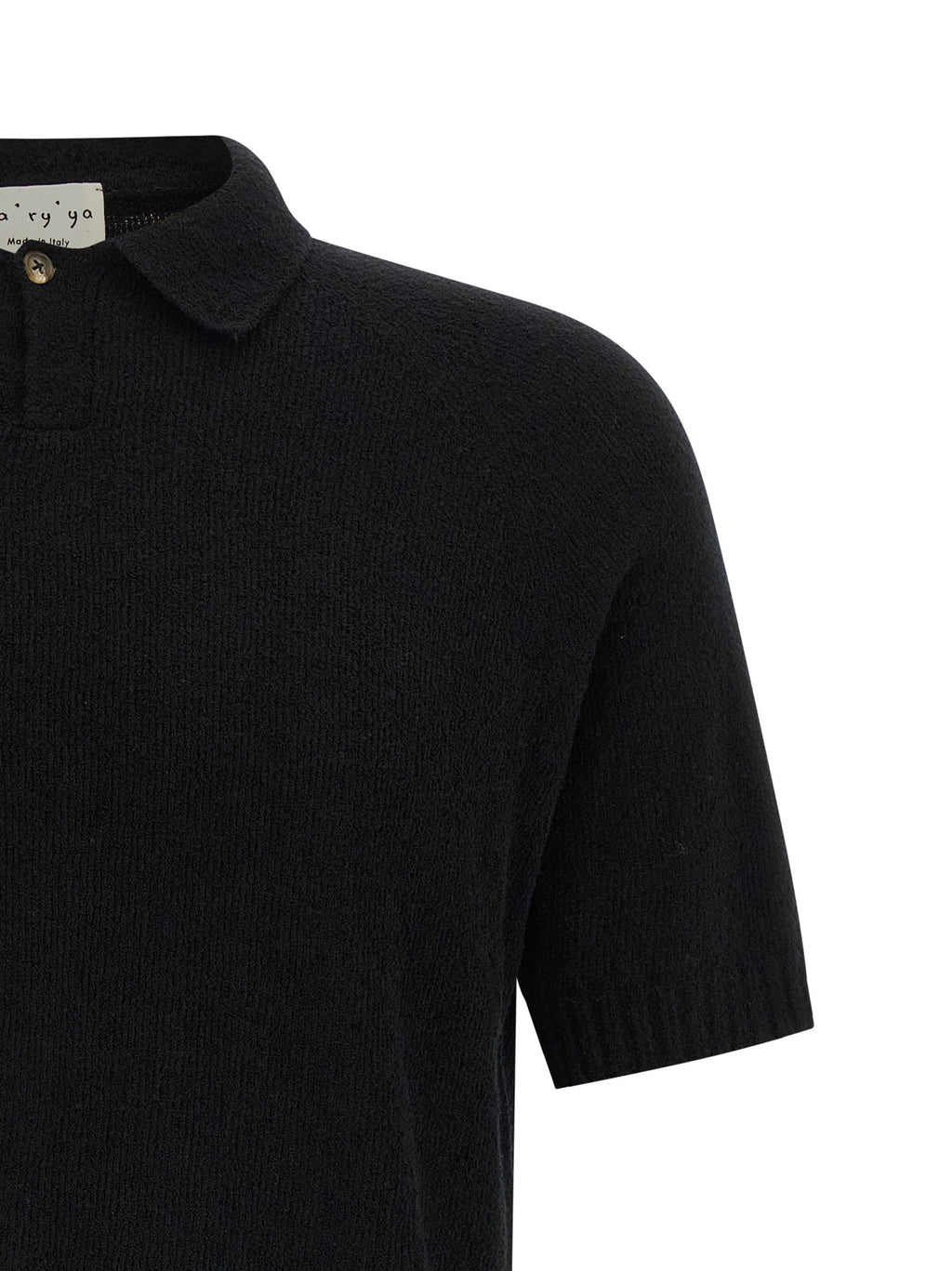 Spongy effect polo shirt 3