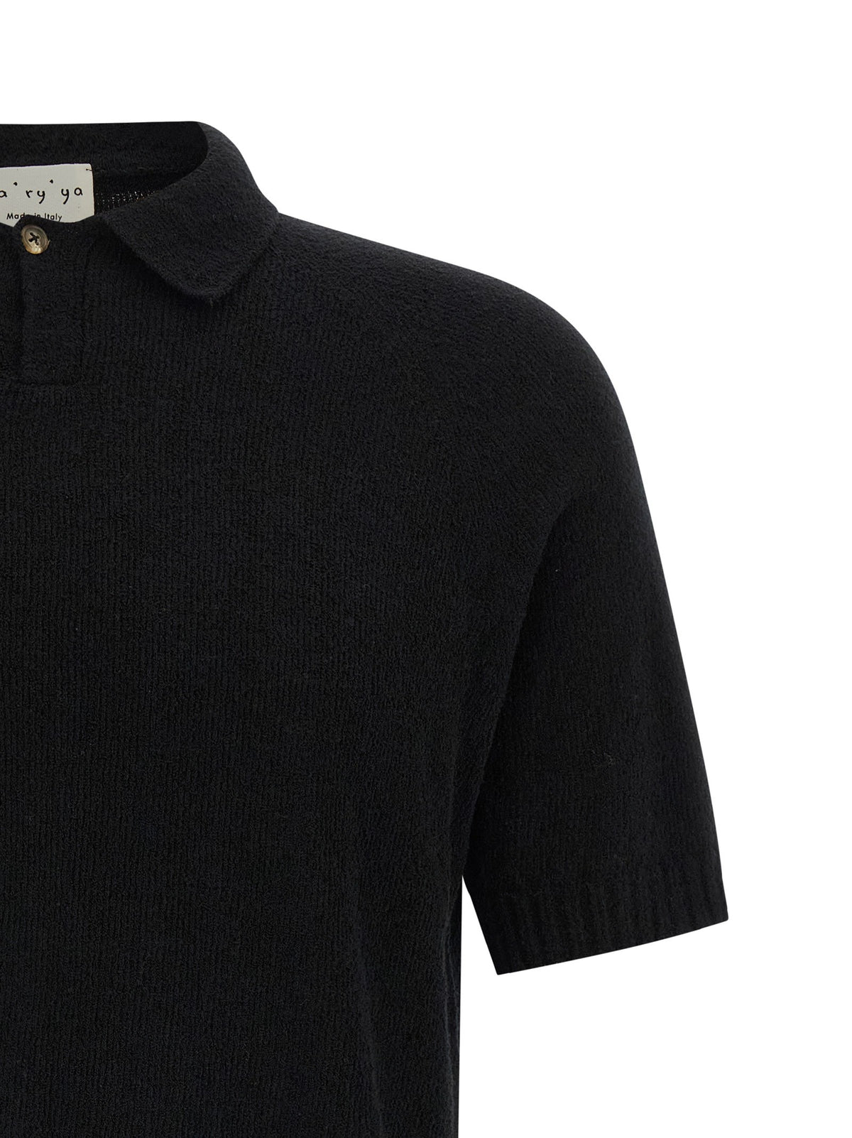 Spongy effect polo shirt 3