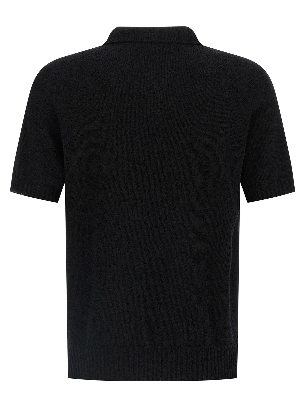 Spongy effect polo shirt 2