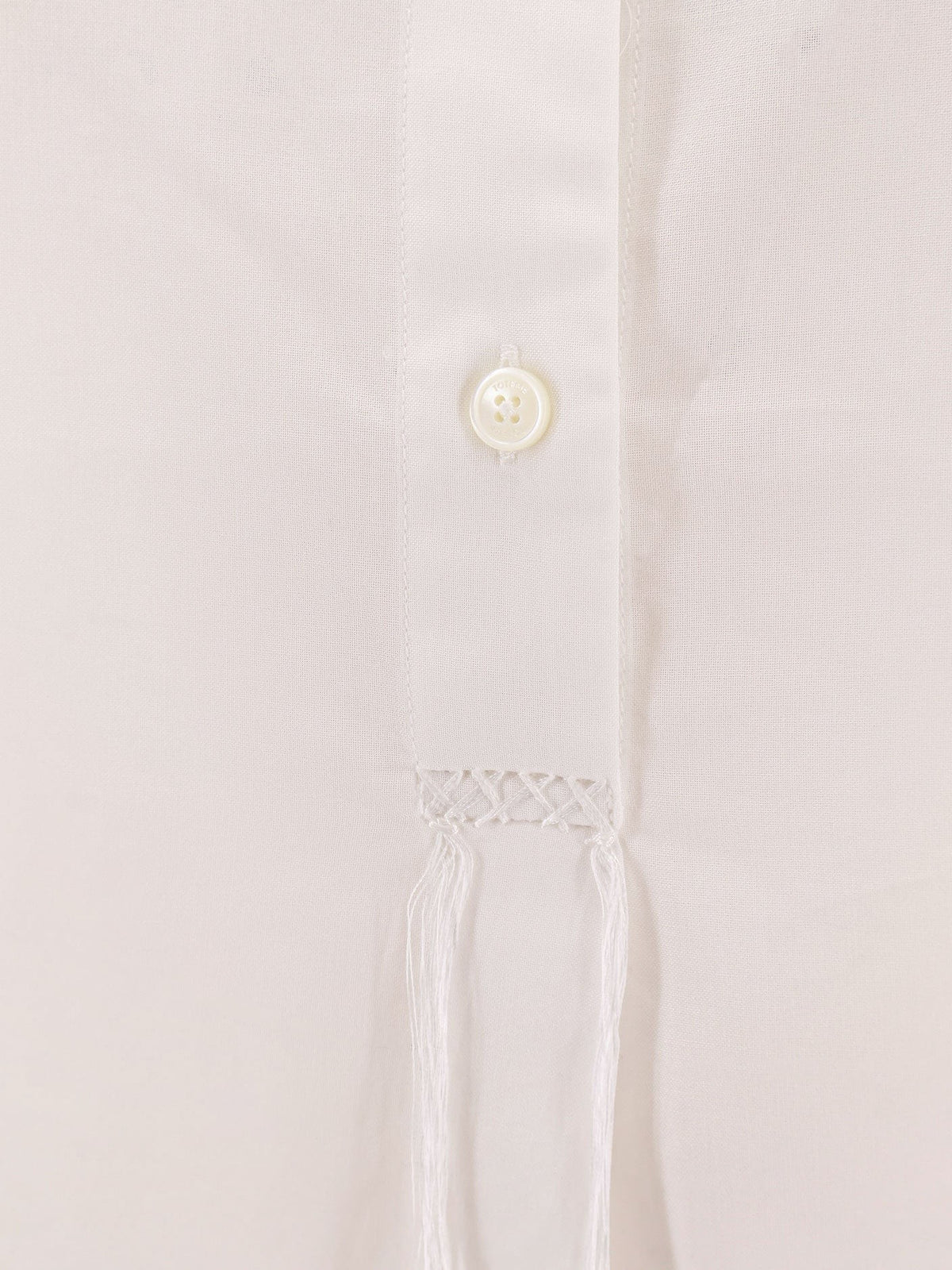 Stand collar organic cotton shirt 5