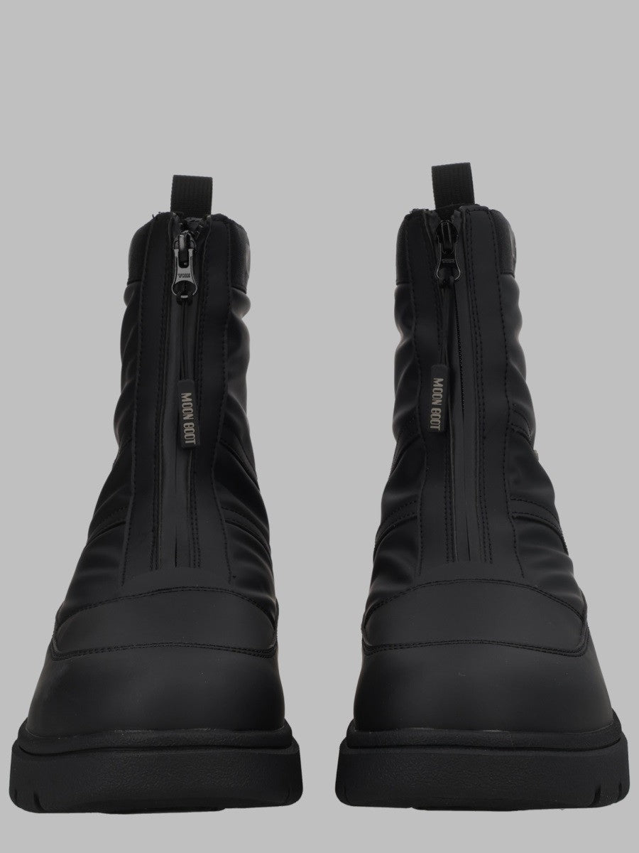 Stivaletto "Combat" con Zip