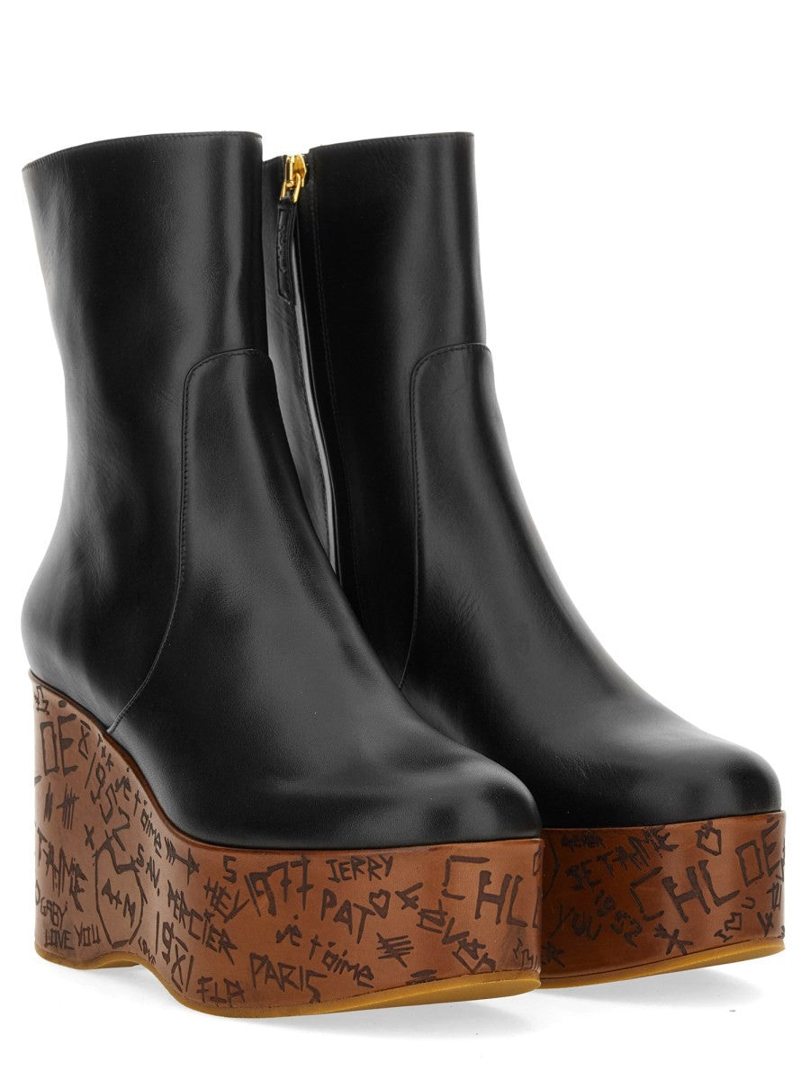 Stivaletto con Zeppa "Maxime" 2