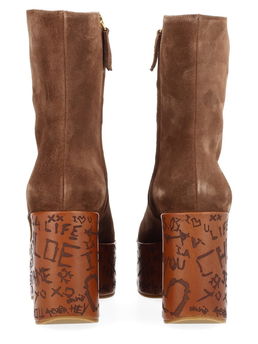 Stivaletto con Zeppa "Maxime" 4