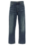 Stone washed jeans